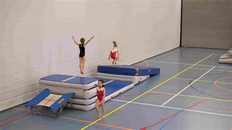 trampoline de gymnastique ms airjumpy modugame mg sport professionnel