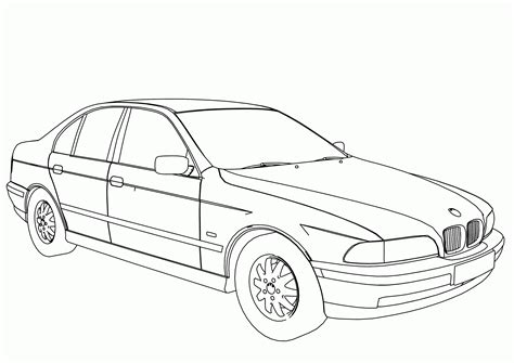 bmw car coloring pages coloring home