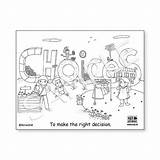Choices Coloring Skills Life Sheet Sheets Kids Books Store Lscs sketch template
