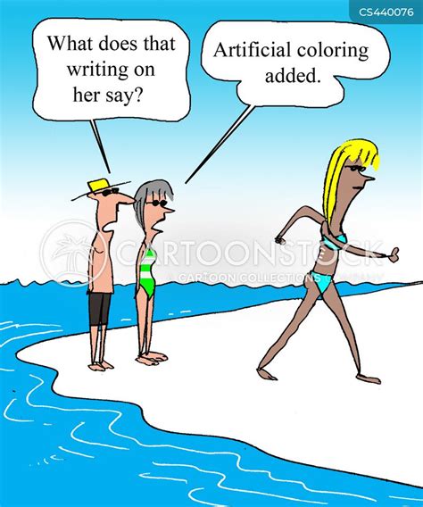 tan line cartoons and comics funny pictures from cartoonstock