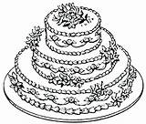 Cake Coloring Pages Birthday Happy Pastry Slice Getcolorings Preschool Color Printable Print Professional sketch template