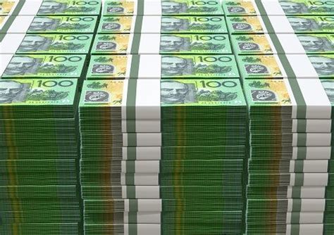 50 million australian dollars australian money money stacks money