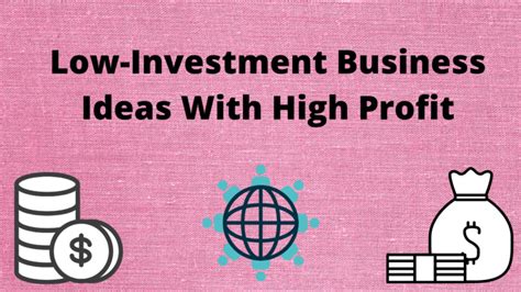 successful  investment business ideas  high profit makeincome