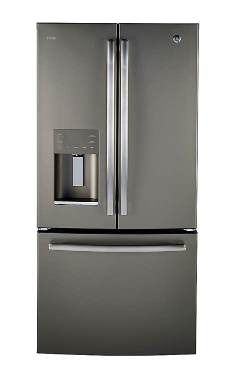 ge profile  cuft counter depth french door refrigerator gray  home depot canada