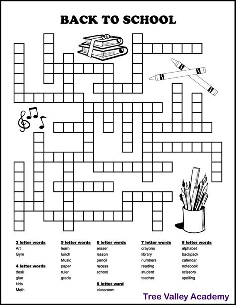 printable fill  word puzzles