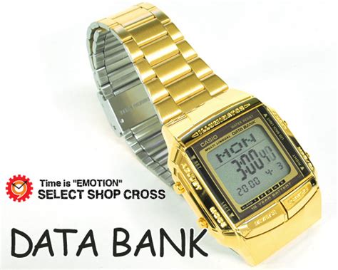 【楽天市場】【名入れ・ラッピング対応可】 カシオ 腕時計 casio data bank データバンク db 360g 9a 時計 ブランド