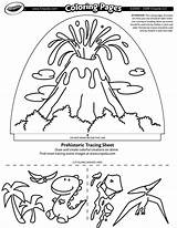 Coloring Explosion Dome Pages Prehistoric Crayola Designer Light Designlooter Getcolorings Print 02kb 92kb Printable sketch template