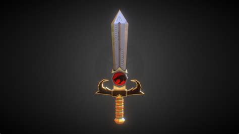 espada del augurio sword  omen thundercats    model  santiago shang