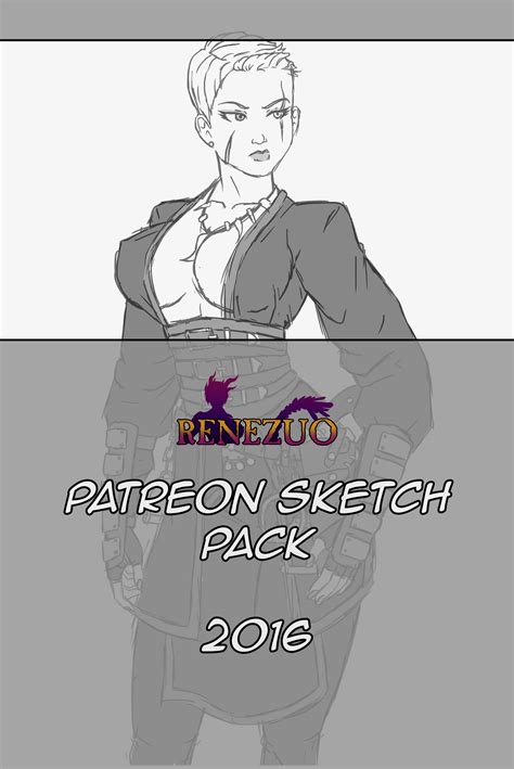 patreon sketch pack 2016 by renezuo hentai foundry
