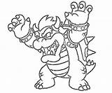 Coloring Pages Bowser Mario Printable Dark Jr King Koopa Yoshi Print Island Paper Ds Getcolorings Dry Super Toad Coloring4free 2021 sketch template