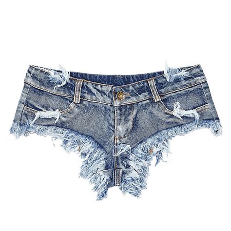 2020 Summer 2019 New Denim Short Pants Shredded Hole Low Waist Women S
