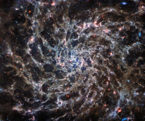webb reveals complex galactic structures esawebb