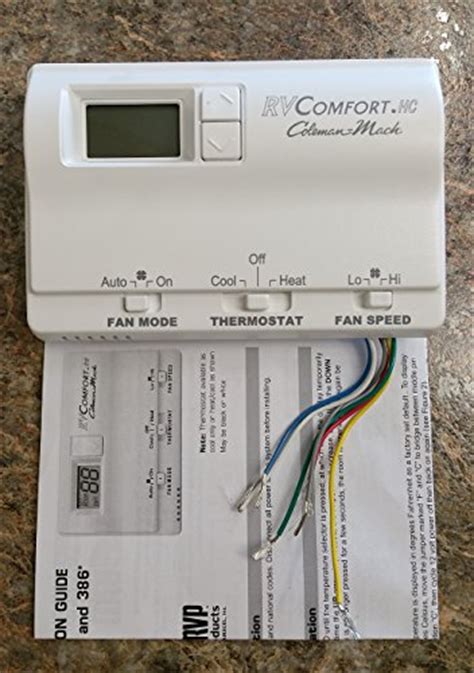 rv comfort zc thermostat wiring diagram