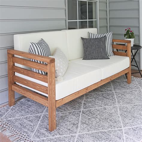 diy outdoor sofa plans with storage