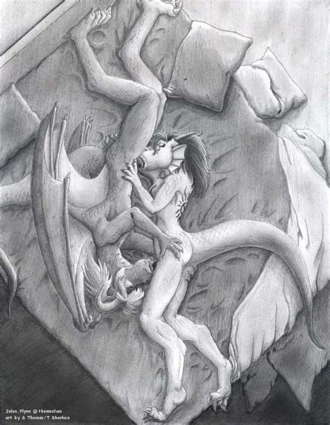 rule 34 69 bed bedroom breasts couple dharken dragon fellatio flynn herm intersex jalen