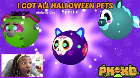 halloween pets  pk xd halloween update youtube