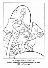 Coloring Zurg Toy Story Buzz Pages Comments Lightyear Library Clipart sketch template