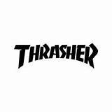 Logo Thrasher Nike Coloring Sticker Decal Vinyl Drawing sketch template