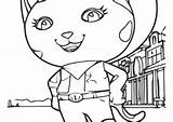 Sheriff Callie Coloring4free sketch template