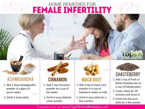 home remedies for female infertility sterility top 10 home remedies