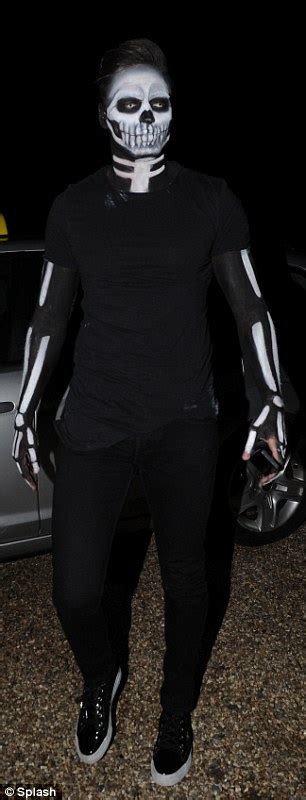 towie s jessica wright gives halloween sexy twist in leather catsuit