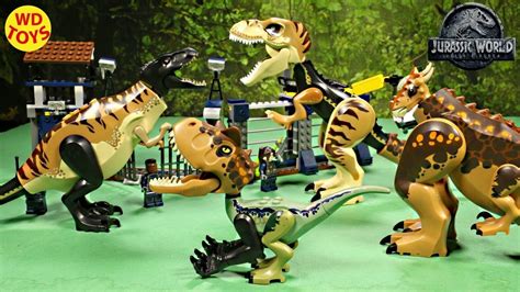 New Lego Jurassic World Hybrid Mutant Dinosaurs Fallen