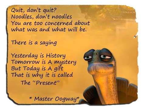 oogway quotes wise quote  master oogway quotes pinterest