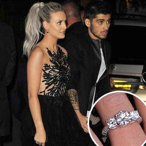 one direction s zayn malik is engaged to perrie edwards e online au