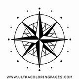 Ventos Vientos Colorir Venti Compass Windrose Ultracoloringpages Kompassrose Delos sketch template