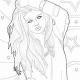 Coloring Pages Meghan Trainor Template sketch template