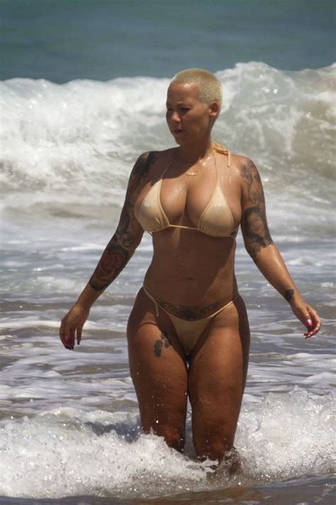 amber rose topless bikini and g string cameltoe candid photos in maui search celebrity hd