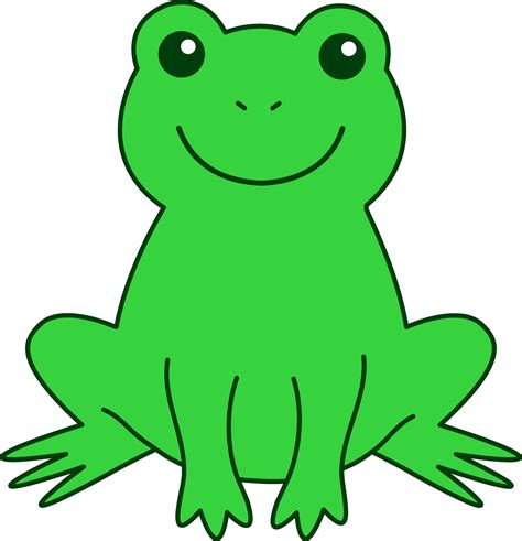 frog clip art green clipart  png clipartix