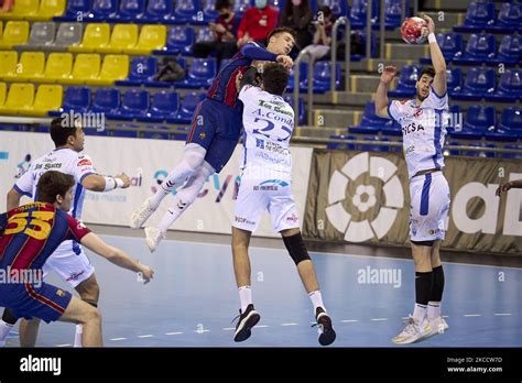 domen makuc  fc barcelona   liga asobal match  fc