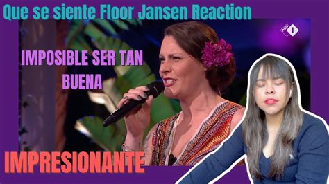 floor jansen  se siente beste zangers  mx reaccion critica youtube