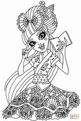 Coloring Draculaura Exchange Student Pages Monster High Dolls Supercoloring Categories sketch template
