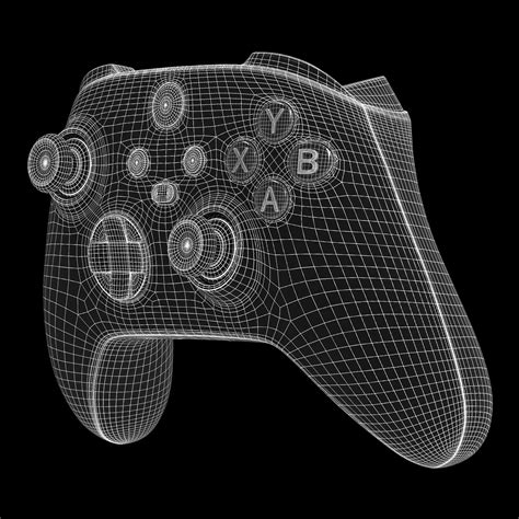 Xbox Controller Series X 3d Model Cgtrader