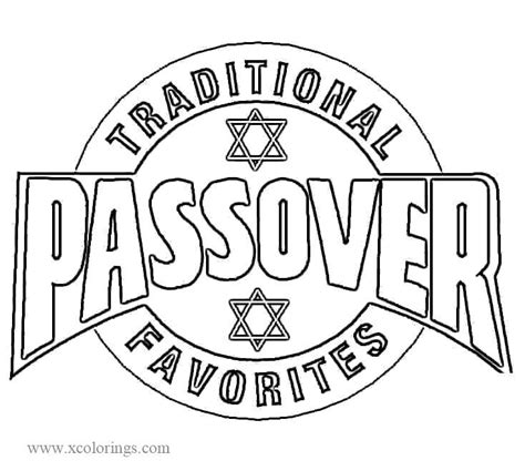 jewish passover coloring pages xcoloringscom