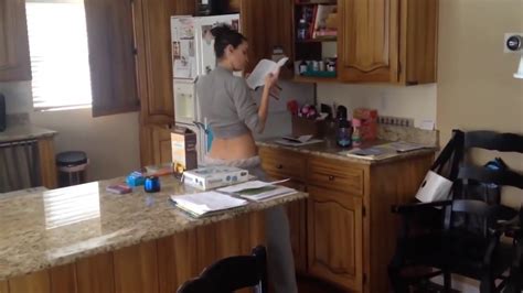 Hott Mom Caught Dancing In The Kitchen Youtube