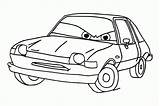Coloring Disney Cars Pages Popular sketch template