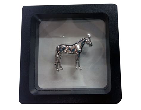 pin horse silver  unicorn tack