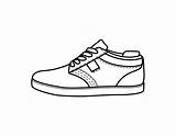 Coloring Converse Shoe Pages Getcolorings Printable sketch template