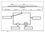 Circuit Worksheet Label Parts Electrical Science Grade Docx Kb sketch template
