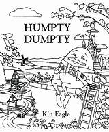 Humpty Dumpty Coloring Getdrawings sketch template