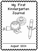 Journal Covers Kindergarten Writing Journals September Preschool Girls Language Arts Celebration First School Activities Versions Boys August Different Back Choose sketch template