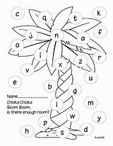 Chicka Alphabet Lembaran Worksheets Prasekolah Ccbb sketch template