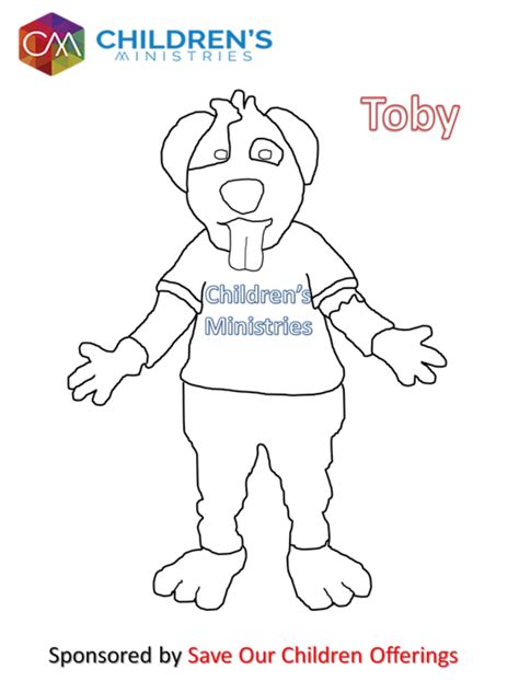 coloring contest toby