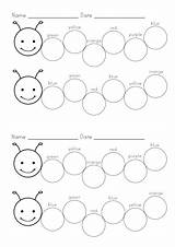 Caterpillar Preschool Worksheets Activities Colour Printable Toddler Kids Kindergarten Hungry Learning Toddlers Dot Wordpress Math Very Pattern Color Caterpillars Numbers sketch template