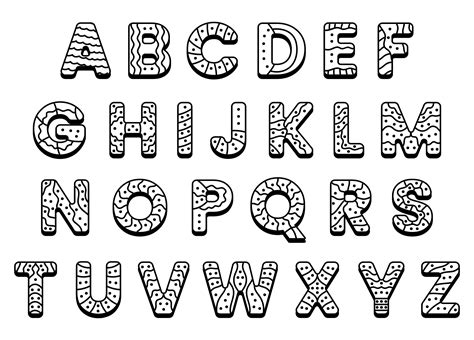 printable alphabet letters uppercase  lowercase letters letters