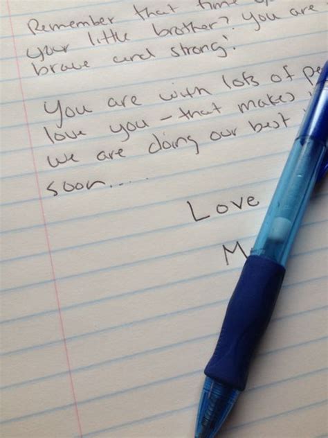 comfort letter writing notes  love  accompany  perishable