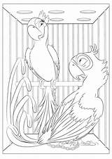 Rio Coloring Pages sketch template